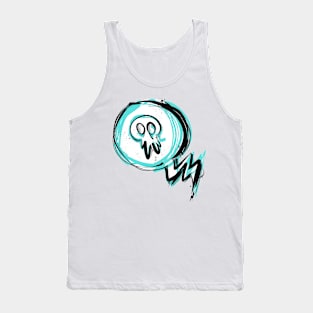 Skull Bubble 01 Tank Top